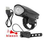 Phare lumière et Klaxon pour trottinette électrique
