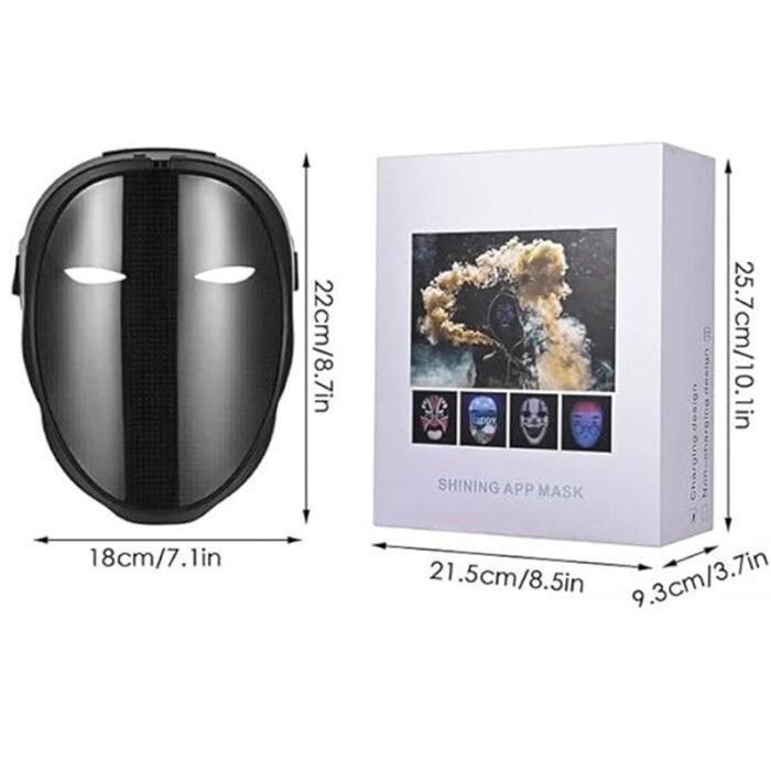 Masque LED avec application Bluetooth - Image 4